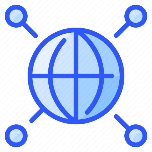 Comunication, globe, internet, network, world icon - Download on Iconfinder