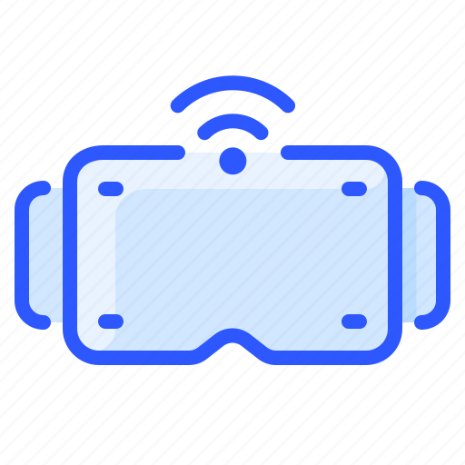 Device, glasses, reality, virtual, vr, wifi, wireless icon - Download on Iconfinder