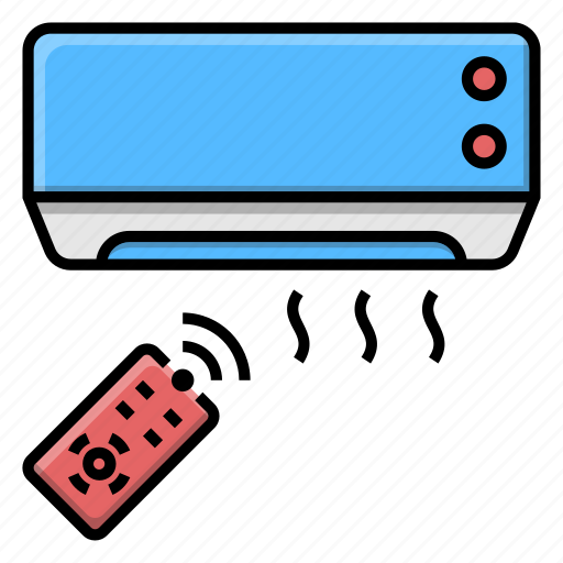 Air conditioning, internet, online, remote icon - Download on Iconfinder