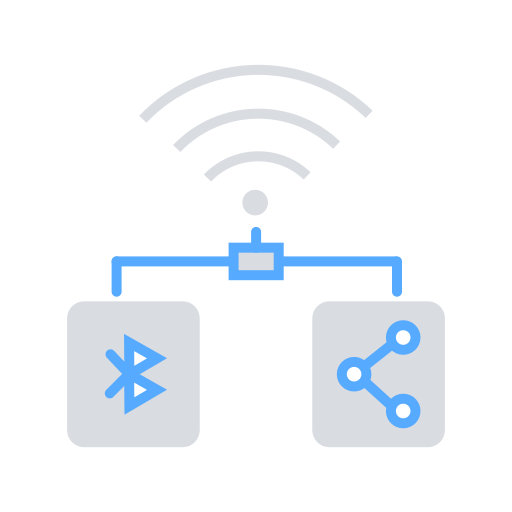 Bluetooth, communication, connectivity, internet of things, iot, share icon - Download on Iconfinder