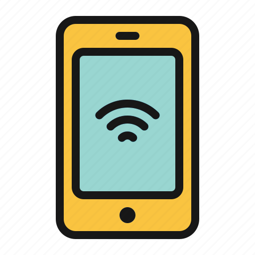 Internet, signal, smartphone, wifi icon - Download on Iconfinder