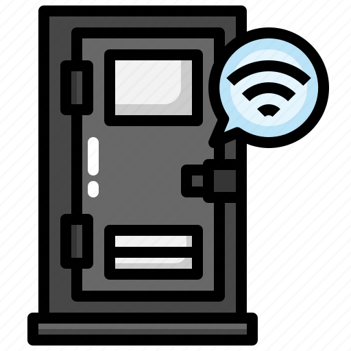 Smart, internet, smarthome, door, lock, things icon - Download on Iconfinder