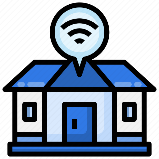 Smart, internet, home, estate, things, real, house icon - Download on Iconfinder