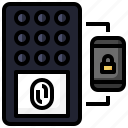 smart, internet, door, lock, things, knob