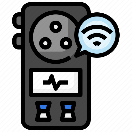 Smart, internet, remote, plug, things, control icon - Download on Iconfinder