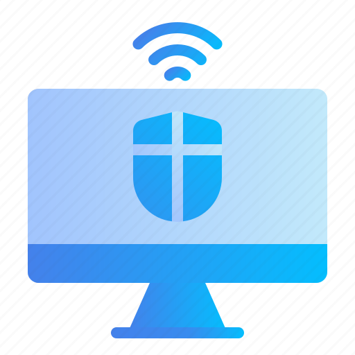 Computer, internet, signal, wifi icon - Download on Iconfinder