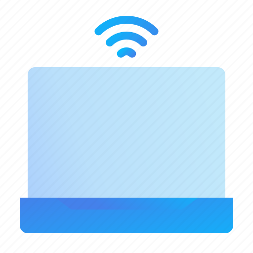 Internet, laptop, signal, wifi icon - Download on Iconfinder