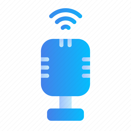 Internet, microphone, signal, wifi icon - Download on Iconfinder