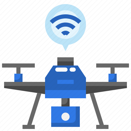 Internet, robotic, things, camera, smart, drone icon - Download on Iconfinder