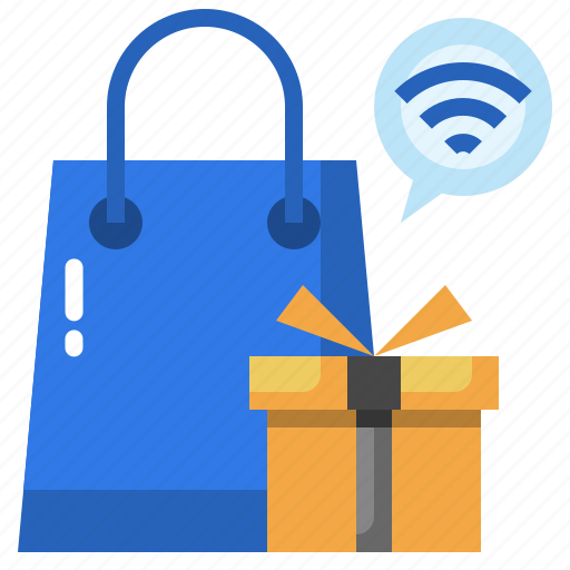 Gift, bag, shopping, online icon - Download on Iconfinder