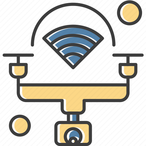 Drone, internet, things, wifi icon - Download on Iconfinder