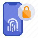 fingerprint, internet, scanner, security, unlock