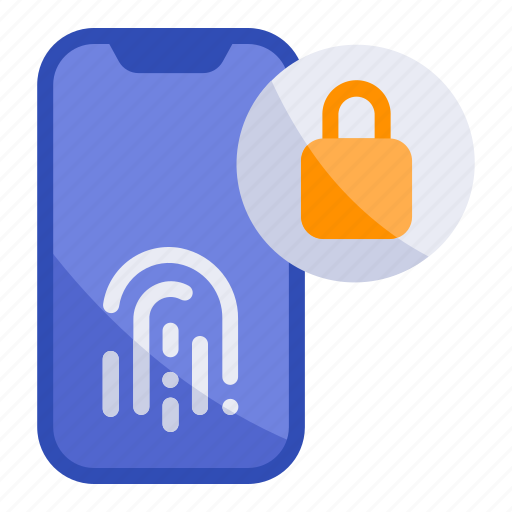 Fingerprint, internet, scanner, security, unlock icon - Download on Iconfinder