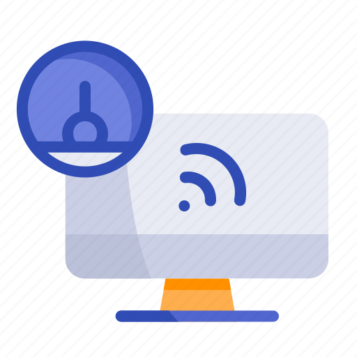 Connection, internet, network, speed, test icon - Download on Iconfinder
