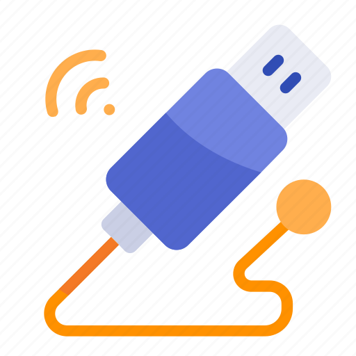 Cable, electric, internet, usb, wird icon - Download on Iconfinder