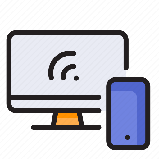 Connected, connection, internet, network, tecknology icon - Download on Iconfinder