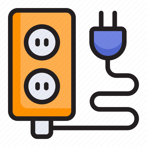 Cable, electric, internet, socket, wired icon - Download on Iconfinder