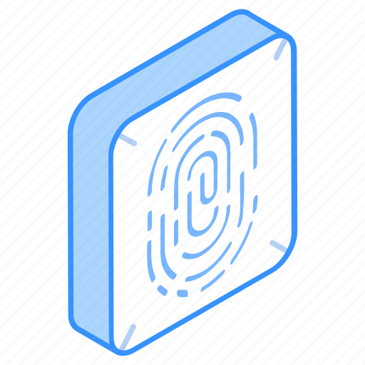 Thumb impression, biometric, thumbprint, identification, fingerprint icon - Download on Iconfinder