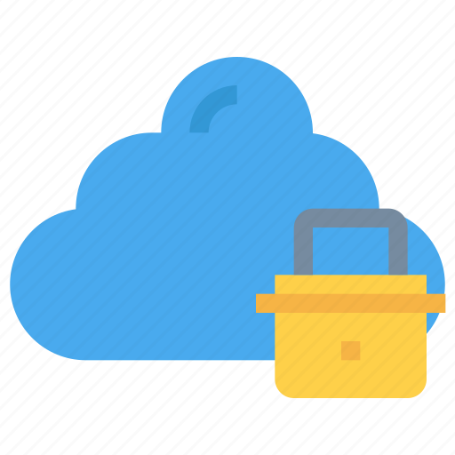 Cloud, data, padlock, secure, security icon - Download on Iconfinder
