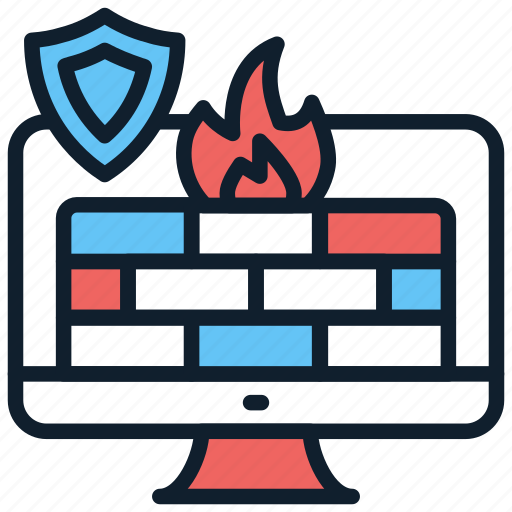 Firewall, security, cloud, hosted, software, hardware icon - Download on Iconfinder