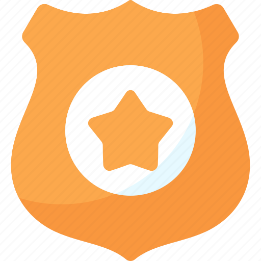 Badge, police, law enforcement, sheriff, emblem, star, security icon - Download on Iconfinder