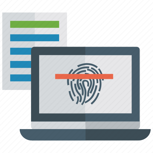 Biometry, dactylography, fingerprint identification, fingerprint scanner, fingerprint security, scanning icon - Download on Iconfinder