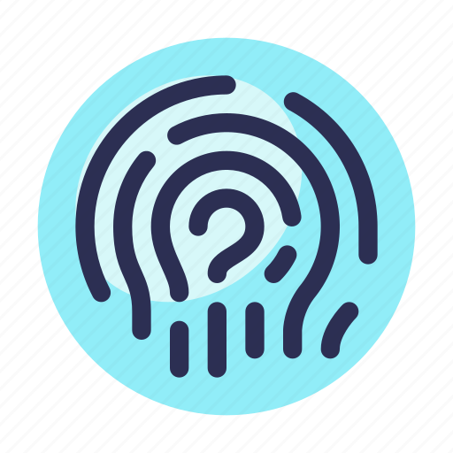 Communication, computer, fingerprint, internet, security, technology icon - Download on Iconfinder