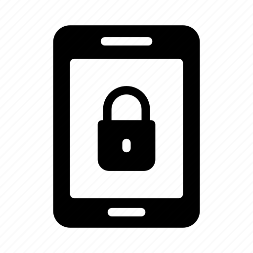 Lock, mobile, phone, private, secure icon - Download on Iconfinder