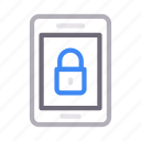 lock, mobile, phone, private, secure 