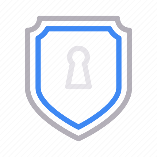 Keyhole, private, protection, secure, shield icon - Download on Iconfinder