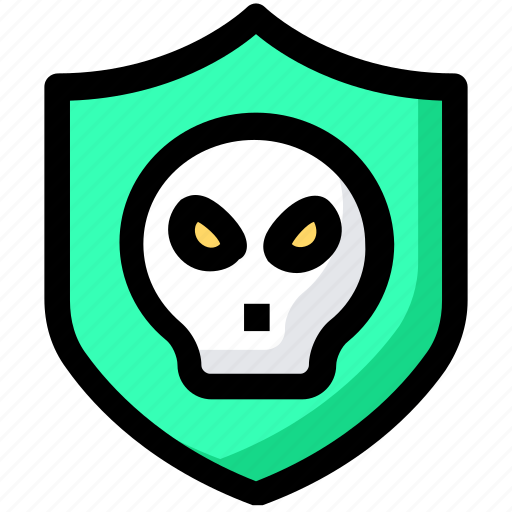 Hacker, protection, shield, virus icon - Download on Iconfinder