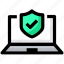 antivirus, laptop, protection, security 