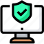 antivirus, computer, monitor, protection 