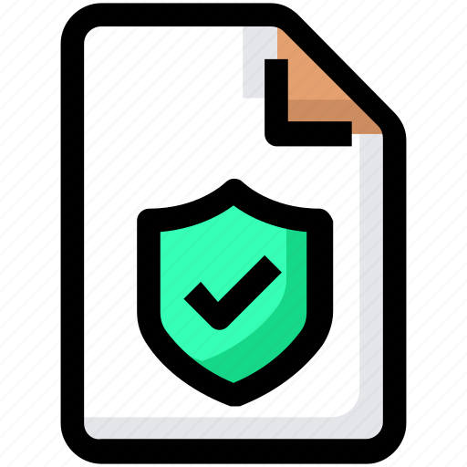 Document, file, lock, protection, security icon - Download on Iconfinder