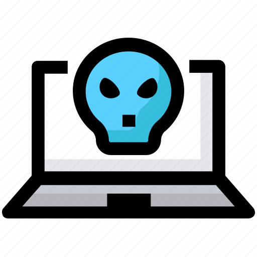Hacking, laptop, security, virus icon - Download on Iconfinder