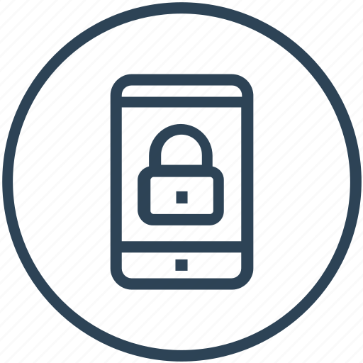 Lock, mobile, phone, security icon - Download on Iconfinder