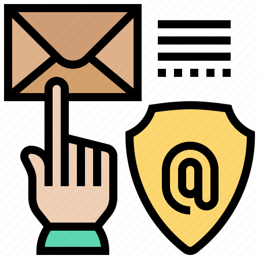 Email, encryption, letter, protection, shield icon - Download on Iconfinder