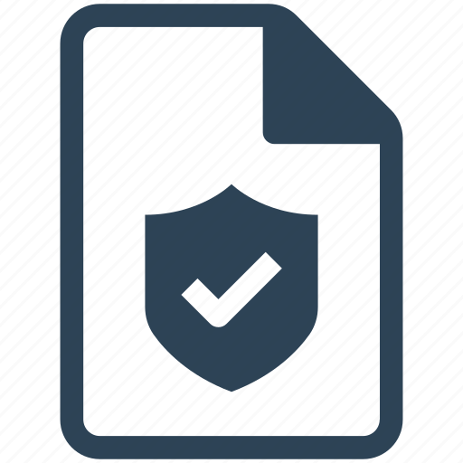File, lock, document, security, protection icon - Download on Iconfinder