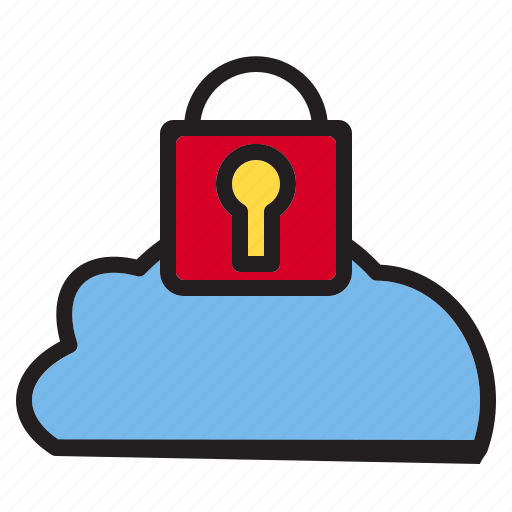 Business, cloud, data, information, lock, network icon - Download on Iconfinder