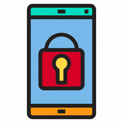 Business, data, information, lock, network, smartphone icon - Download on Iconfinder