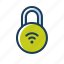 smartlock, wireless, padlock, connectivity, security, wifi 