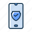 phone, shield, safe, protected, security, safety 