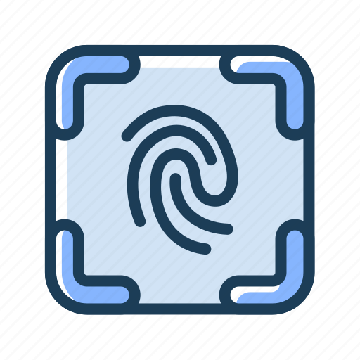 Fingerprint, identification, security, biometric, touch, scan icon - Download on Iconfinder