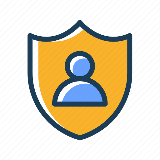 User, privacy, shield, secure, protect, safety, profile icon - Download on Iconfinder