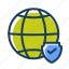 internet, security, globe, shield, secure, cyber 