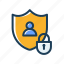 privacy, lock, profile, shield, user, secure, protect 