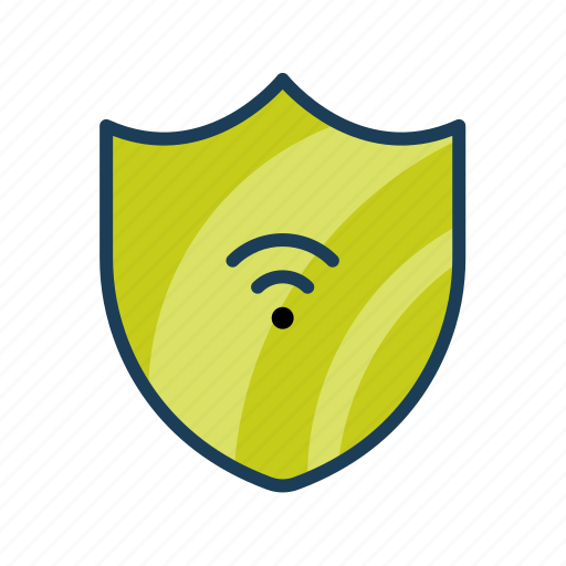 Shield, web, security, wireless, safety, wifi, protect icon - Download on Iconfinder