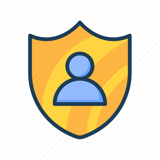 User, privacy, shield, secure, protect, safety, profile icon - Download on Iconfinder