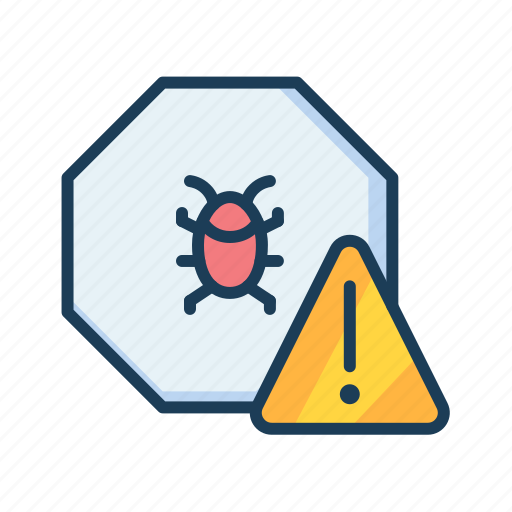 Warning, sign, bug, alert, danger icon - Download on Iconfinder