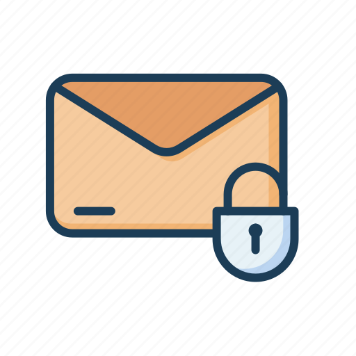 Email, lock, protect, envelop, encrypted, locked icon - Download on Iconfinder